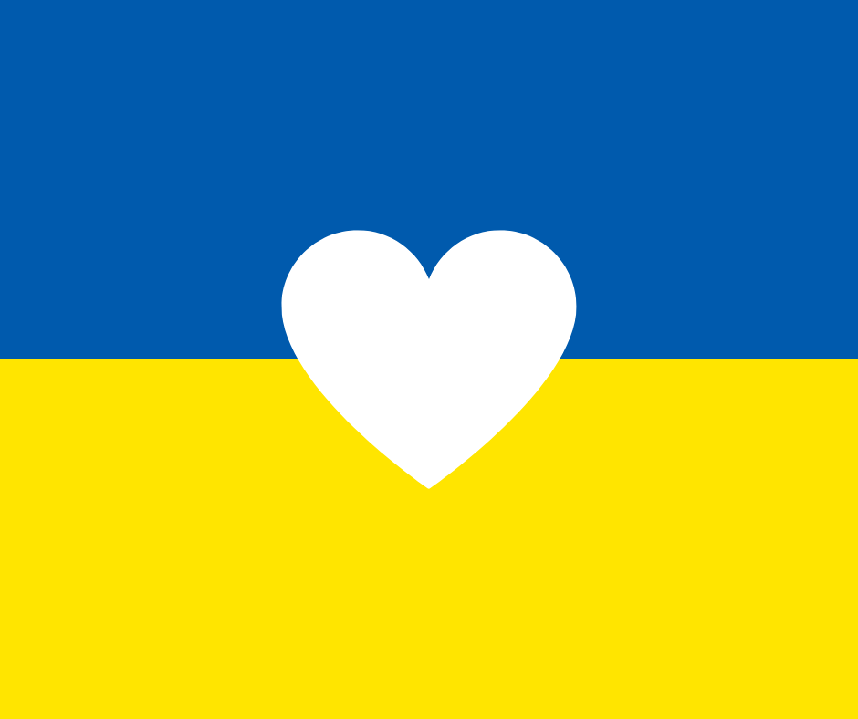 Our hearts are with Ukraine